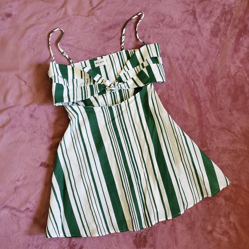 Striped summer dress